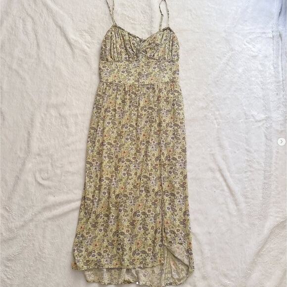 Hollister Corset Style Midi Dress - Size Large, Like New! - Picture 1 of 4
